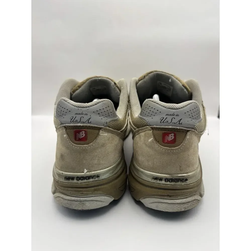 New Balance 990v3 Made In USA Beige Men Size 12 4E